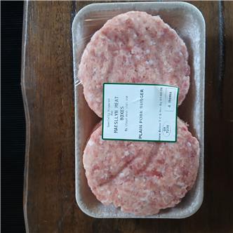 4 Pork and Apple  Burgers